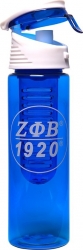 View Product Detials For The Zeta Phi Beta Water Bottle w/Fruit-Infuser