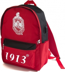 View Buying Options For The Delta Sigma Theta USB Port Backpack
