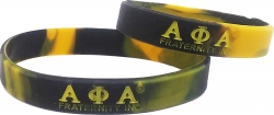 View Buying Options For The Alpha Phi Alpha Tie-Dye Silicone Wristband [Pre-Pack]