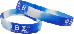 View Buying Options For The Phi Beta Sigma Tie-Dye Silicone Wristband [Pre-Pack]
