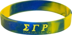 View Buying Options For The Sigma Gamma Rho Tie-Dye Silicone Wristband [Pre-Pack]