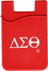 View Buying Options For The Delta Sigma Theta Cell Phone Silicone Card Holder
