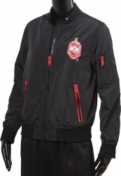 View Buying Options For The Delta Sigma Theta Satin Bomber Jacket