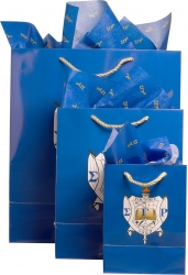 View Product Detials For The Sigma Gamma Rho Crest Paper Gift Bag Set [Pre-Pack]