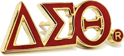 View Buying Options For The Delta Sigma Theta Classic 3-Letter Lapel Pin