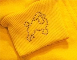 View Product Detials For The Sigma Gamma Rho Poodle Collar Size Rhinestud Heat Transfer [Pre-Pack]