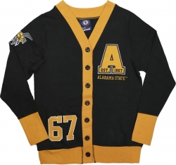View Buying Options For The Big Boy Alabama State Hornets S5 Light Weight Ladies Cardigan