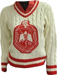 View Product Detials For The Buffalo Dallas Delta Sigma Theta V-Neck Sweater