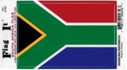 View Product Detials For The Innovative Ideas Flag It South Africa Flag Self Adhesive Vinyl Decal [Pre-Pack]