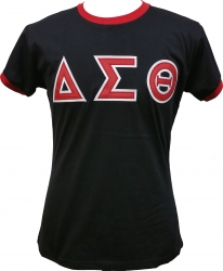 View Buying Options For The Buffalo Dallas Delta Sigma Theta Ringer T-Shirt