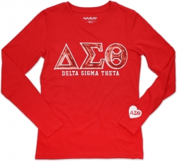 View Buying Options For The Big Boy Delta Sigma Theta Divine 9 S2 Long Sleeve Ladies Tee