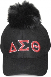View Buying Options For The Big Boy Delta Sigma Theta Divine 9 S148 Pom Pom Ladies Cap