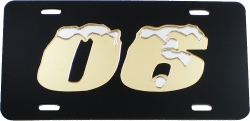 View Buying Options For The Alpha Phi Alpha Ice Cold 06 Mirror License Plate