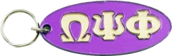 View Buying Options For The Omega Psi Phi Oval Key Chain