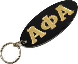 View Buying Options For The Alpha Phi Alpha Oval Key Chain