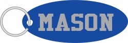 View Buying Options For The Mason Oval Key Chain