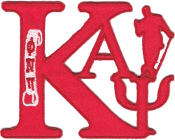 View Buying Options For The Kappa Alpha Psi Swag Series Tackle Twill Iron-On Patch