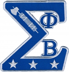 View Product Detials For The Phi Beta Sigma Swag Series Tackle Twill Iron-On Patch