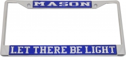 View Buying Options For The Mason Let There Be Light License Plate Frame