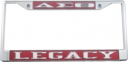 View Buying Options For The Delta Sigma Theta Legacy License Plate Frame