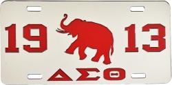 View Buying Options For The Delta Sigma Theta 1913 Elephant Mirror License Plate