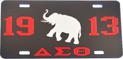 View Buying Options For The Delta Sigma Theta 1913 Elephant Mirror License Plate