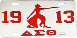 View Buying Options For The Delta Sigma Theta 1913 Lady Fortitude Mirror License Plate