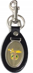View Buying Options For The Shriner Leather FOB Key Chain
