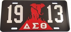 View Buying Options For The Delta Sigma Theta 1913 Elephant Burning Sands Mirror License Plate