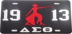 View Buying Options For The Delta Sigma Theta 1913 Lady Fortitude Mirror License Plate