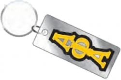 View Buying Options For The Delta Sigma Theta Acrylic Vertical Outline Mirror Key Chain