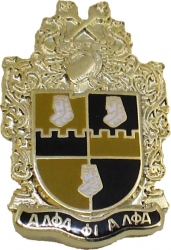 View Buying Options For The Alpha Phi Alpha Shield Lapel Pin