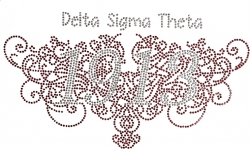 View Buying Options For The Delta Sigma Theta Filigree Founding Studstone Heat Transfer