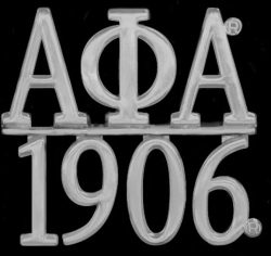 View Product Detials For The Alpha Phi Alpha 1906 Chapter Bar Lapel Pin