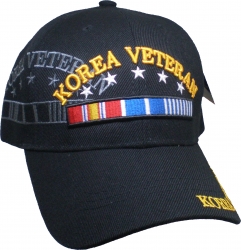 View Buying Options For The Korea Veteran Stars & Ribbons Shadow Mens Cap