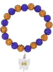 View Buying Options For The Sigma Gamma Rho Crest Stone Bead Bracelet