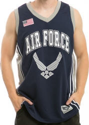 View Buying Options For The RapDom US Air Force Hap Logo Mens Basketball Jersey