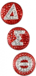 View Buying Options For The Delta Sigma Theta 3 Snap Button Letter Set