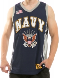 View Buying Options For The Rapid Dominance US Navy Eagle Logo Mens Basketball Jersey
