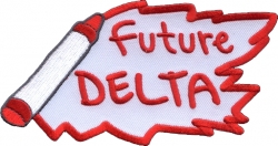 View Buying Options For The Delta Sigma Theta Future Delta Iron-On Patch