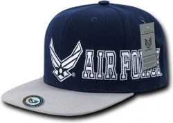 View Buying Options For The RapDom Air Force 2-Tone D-Day Military Mens Snapback Cap