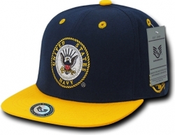 View Buying Options For The RapDom Navy Jumbo Back Military Mens Snapback Cap