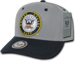 View Buying Options For The Rapid Dominance United States Navy 2-Tone Workout Mens Snap Back Cap