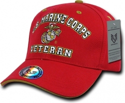 View Buying Options For The RapDom U.S. Marine Corps Veteran Emblem Mens Cap