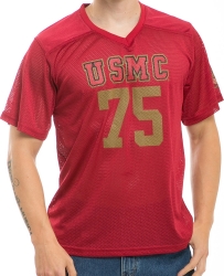 View Buying Options For The RapDom Marines USMC #75 Mens Football Practice Jersey
