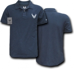 View Buying Options For The RapDom Air Force Hap Logo Military Mens Polo Shirt