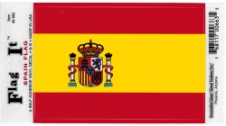 View Product Detials For The Innovative Ideas Flag It Spain Flag Self Adhesive Vinyl Decal [Pre-Pack]