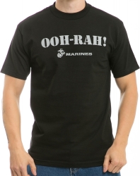 View Buying Options For The Rapid Dominance Marines Ooh-Rah Military Graphics Mens Tee