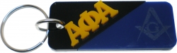 View Product Detials For The Alpha Phi Alpha + Mason Two Group Split Key Chain