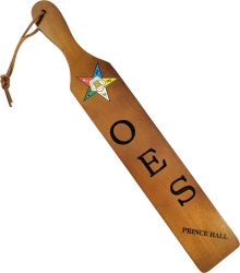 View Buying Options For The Eastern Star Prince Hall Personalized Traditional Paddle